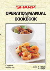 Sharp Carousel R-340N R Operation Manual And Cookbook