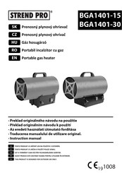 Strend Pro BGA1401-15 Manual