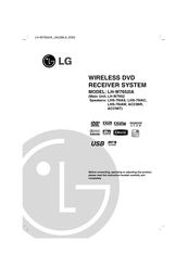 LG LH-W7652 Manual