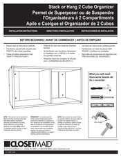 AMES ClosetMaid 894700 Installation Instructions Manual