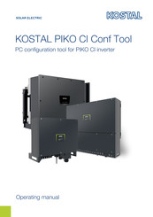 Kostal PIKO CI Conf Tool Operating Manual