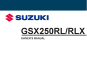 Suzuki GSX250RLX Owner's Manual