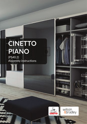 wilson & bradley CINETTO PIANO PS40.2 Assembly Instructions Manual