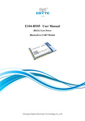 Ebyte E104-BT05 User Manual