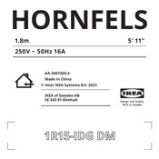 IKEA HORNFELS Manual