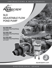 Aquascape SLD Series Instructions & Maintenance