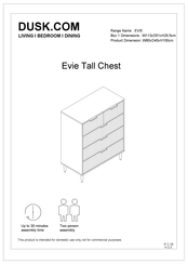 DUSK Evie Tall Chest Manual