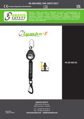 KRATOS SAFETY FA 20 503 01 Manual