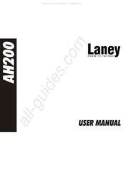 Laney AH200 User Manual