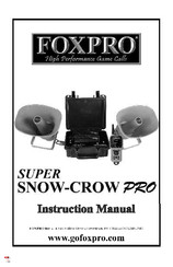 Foxpro SUPER SNOW-CROW PRO Instruction Manual