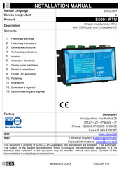 Seneca S6001-RTU Installation Manual