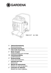 Gardena 7000/3 2T Operating Instructions Manual