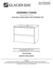 Glacier bay HDCSE36-S Assembly Manual