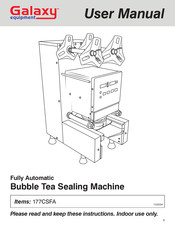Galaxy Equipment 177CSFA User Manual