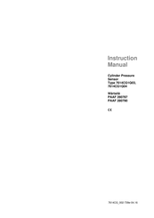 Kistler 7614CG1Q03 Instruction Manual