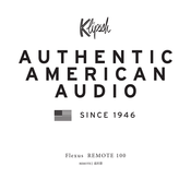 Klipsch Flexus TRANSPORT 100 Manual
