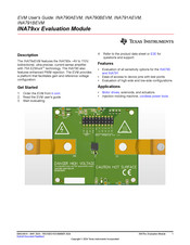 Texas Instruments INA791AEVM User Manual