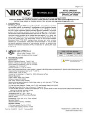 Viking VK696 Technical Data Manual