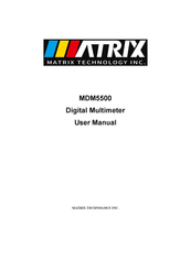 MATRIX TECHNOLOGY MDM5500 User Manual