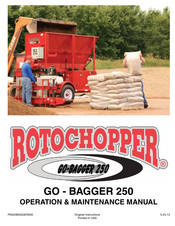 Rotochopper Go-Bagger 250 Operation & Maintenance Manual