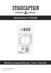 Stagecaptain DT830B User Manual