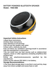 Makita YXDZ-008 Manual