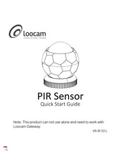 Loocam PIR Sensor Quick Start Manual