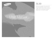 Samsung SL30 - Digital Camera - Compact User Manual