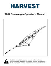 HARVEST T852 Operator's Manual