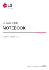 LG 16ZB90TS Series Easy Manual