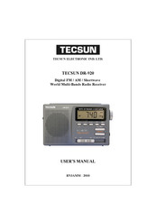 Tecsun DR-920 User Manual