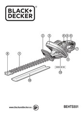 Black & Decker BEHTS551 Original Instructions Manual