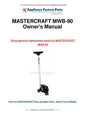 MasterCraft MWB-90 Operation Safety & Maintenance Manual