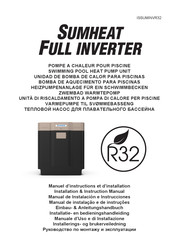 Hayward SUMHEAT ISSUMINVR32 Installation Instructions Manual