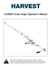 HARVEST H1084XT Operator's Manual