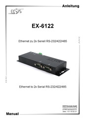 Exsys EX-6122 Manual