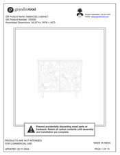 Grandinroad 183020 Manual