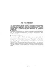 Universal M-25 Workshop Manual