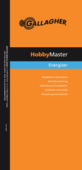 Gallagher HobbyMaster Installation Instructions Manual