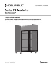 Welbilt DELFIELD CoolScapes CSH1-SH Original Instructions Manual