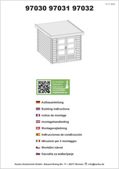 Karibu 97032 Building Instructions