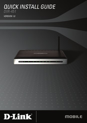 D-Link DIR-451 Quick Install Manual