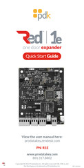 PDK Red 1E Quick Start Manual