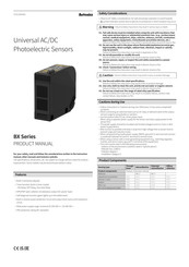 Autonics BX Series Product Manual
