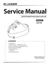 Rocker Lafil 100 Service Manual