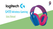 Logitech G G435 Manual