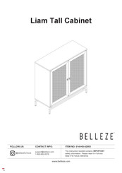 Belleze Liam 014-HG-4200 Manual