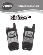 VTech KidiGo Walkie Talkies DX Instruction Manual