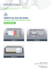 ID Photonics COBRITE DX2 Series User Manual