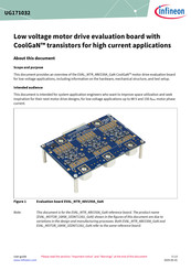 Infineon EVAL MTR 48V150A GaN User Manual